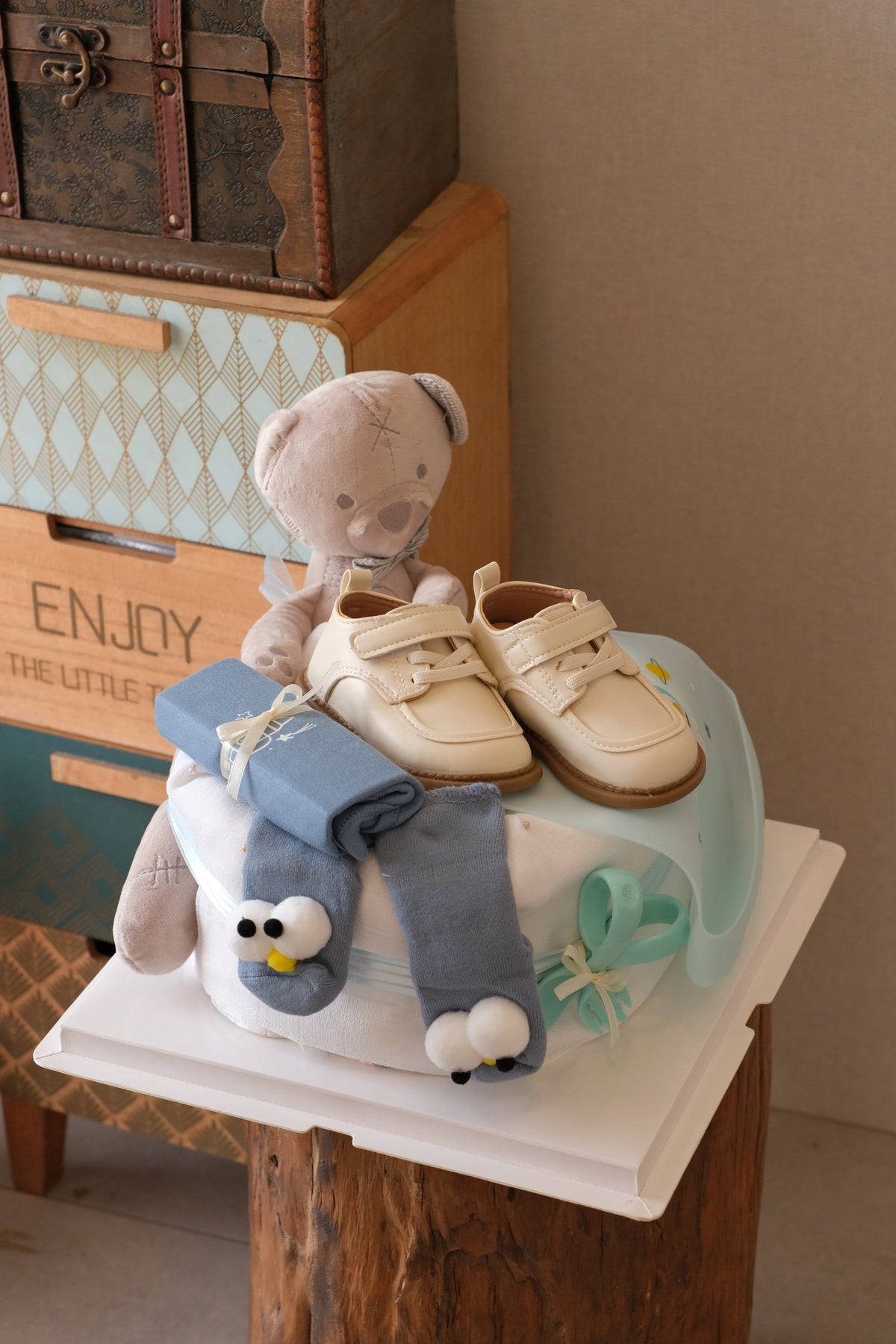 Cozy Cub Collection Nappy Cake by Bamboo Green Florist, Penang, photo 2