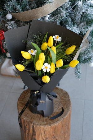 Pop Duo Tulip Bouquet by Bamboo Green Florist, Penang, photo 2