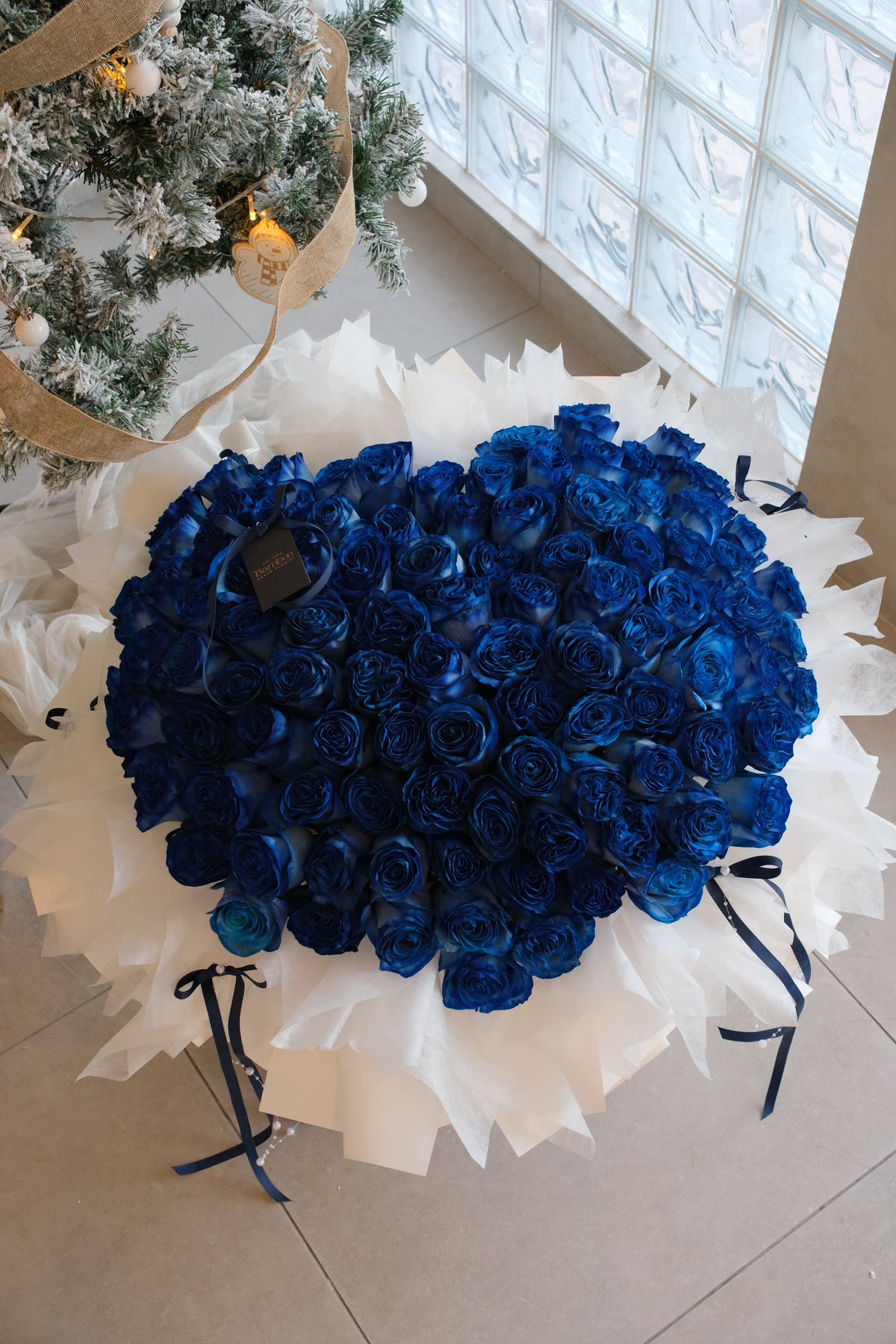 Violets Are Blue Rose Bouquet by Bamboo Green Florist, Penang