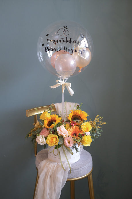 Electrifying Zesty Grand Opening Flower Stand by Bamboo Green Florist, Penang, photo 2