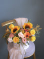 Electrifying Zesty Grand Opening Flower Stand by Bamboo Green Florist, Penang