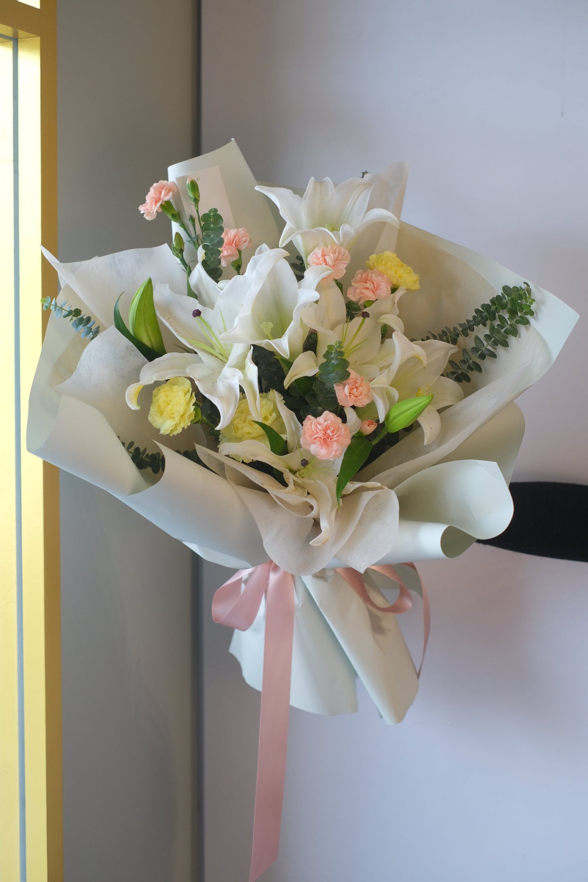 Felice Lily Bouquet by Bamboo Green Florist, Penang, photo 2