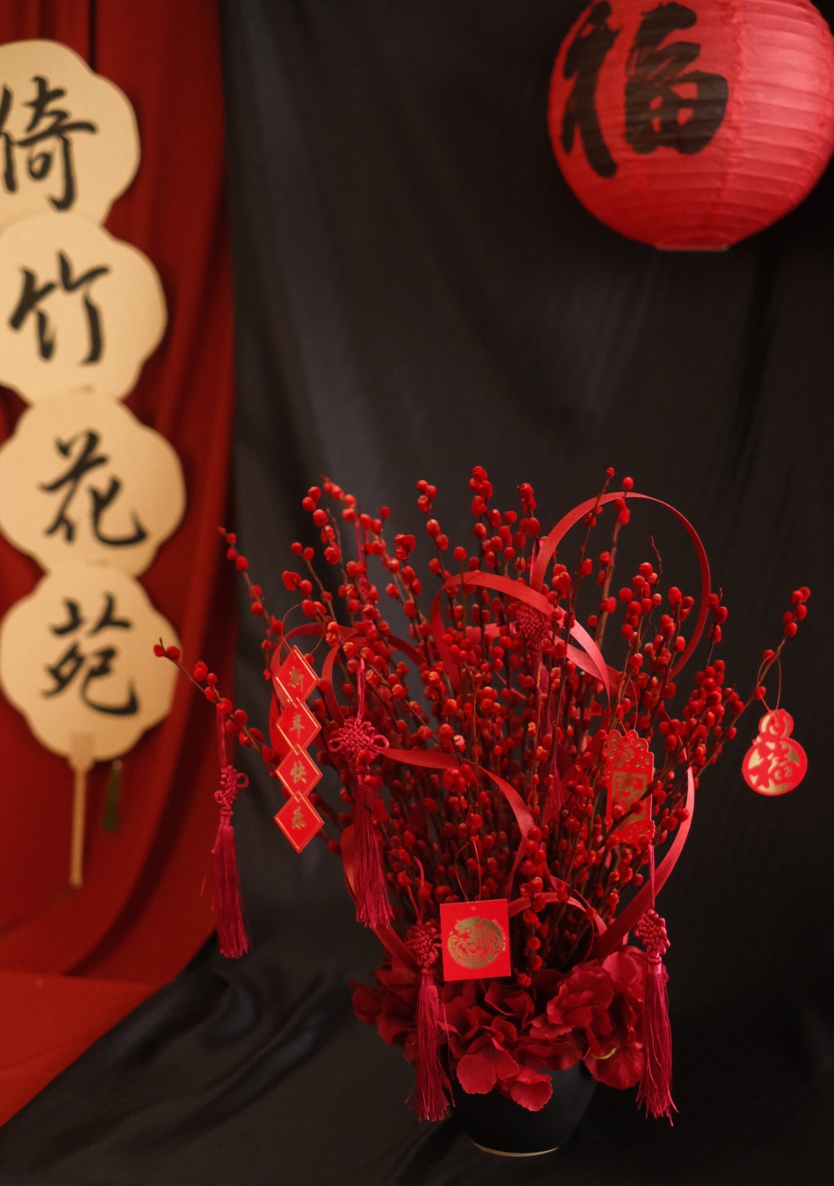 Fireworks Crackling红红火火 Bouquet by Bamboo Green Florist, Penang, photo 4