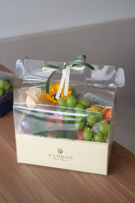 Fruitful Remedy Fruit & Flower Basket by Bamboo Green Florist, Penang, photo 2
