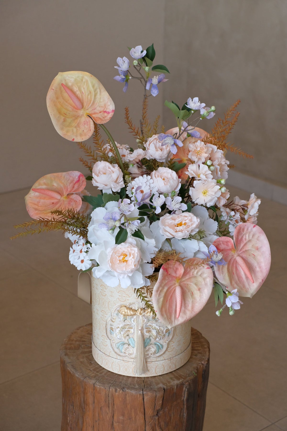 Fullerton Silk Flower Arrangement by Bamboo Green Florist, Penang, photo 2