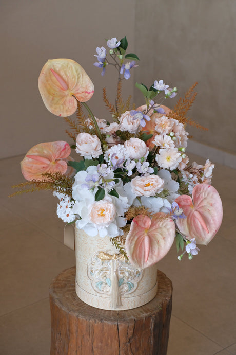 Fullerton Silk Flower Arrangement by Bamboo Green Florist, Penang, photo 2