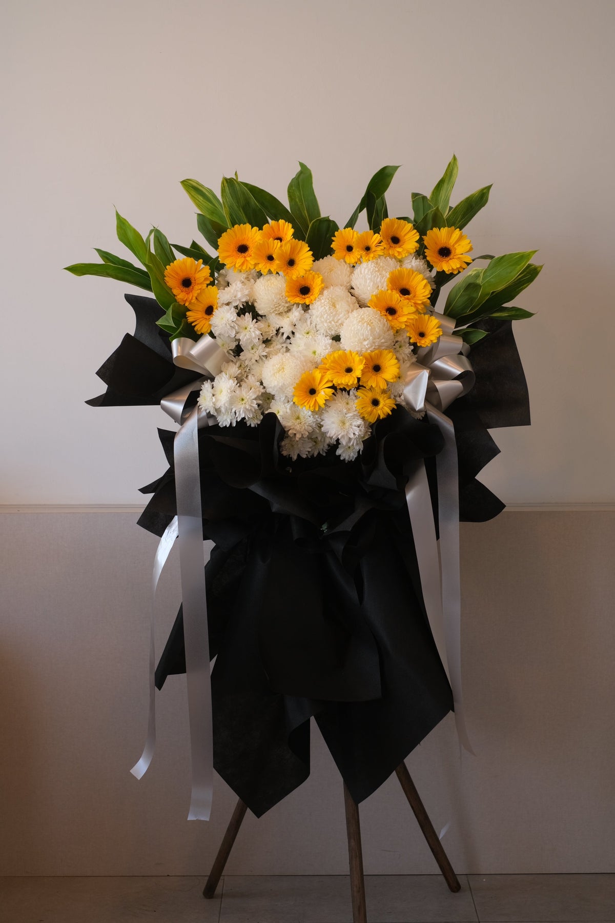 Gadwick Condolence Wreath by Bamboo Green Florist, Penang