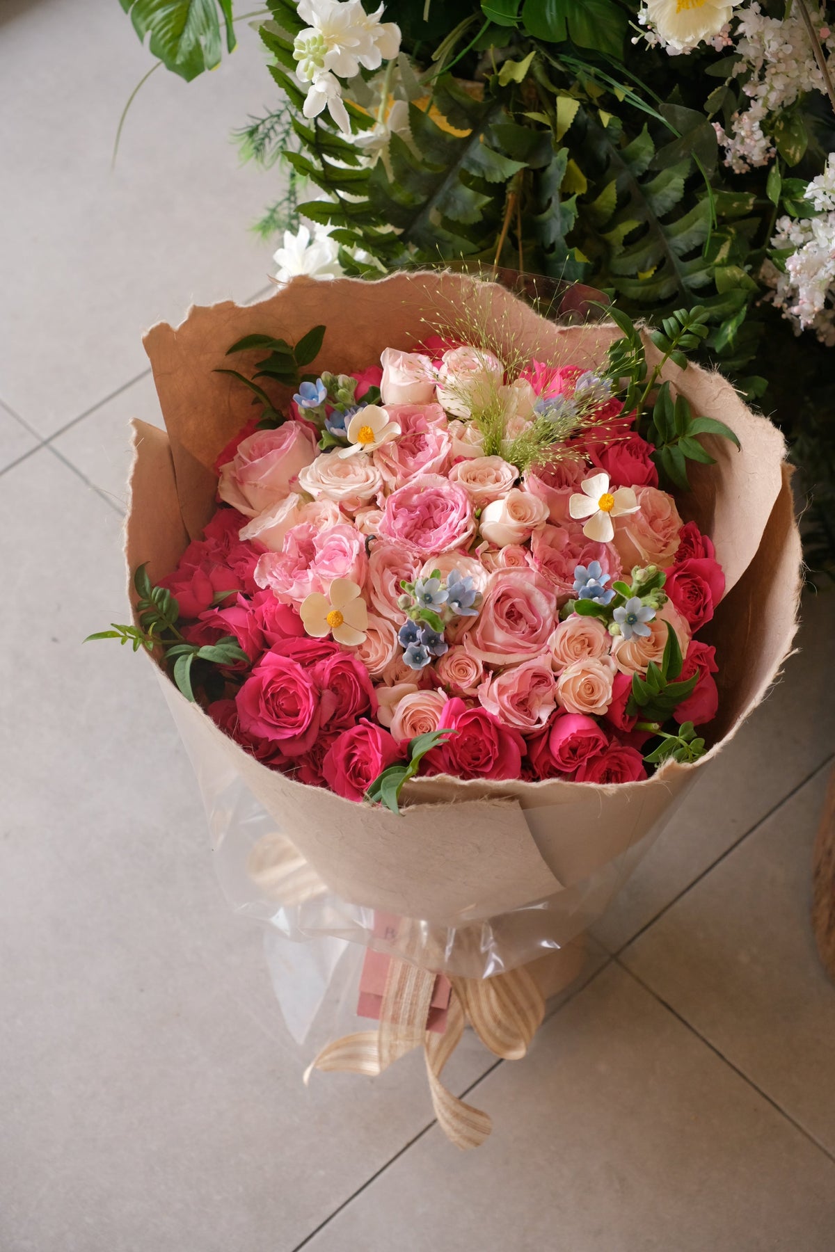 Garden of Florence Rose Bouquet by Bamboo Green Florist, Penang