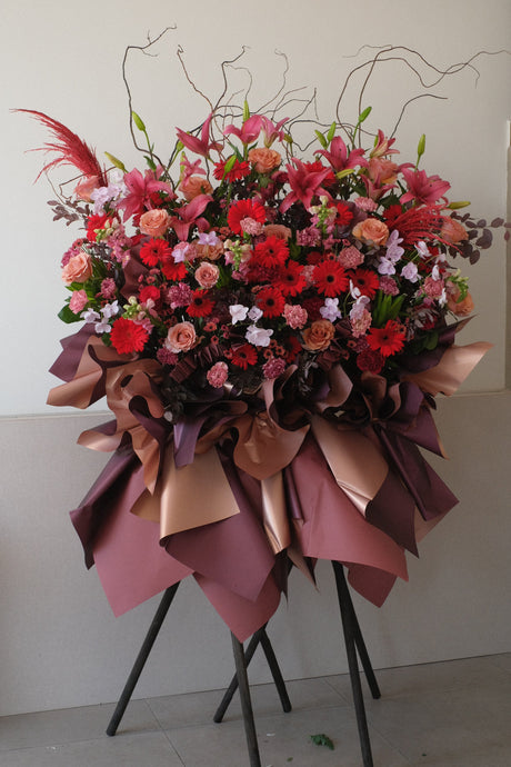 Grand Avenue Grand Opening Flowers by Bamboo Green Florist, Penang