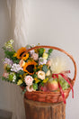 Halcyon Fruit & Flower Basket by Bamboo Green Florist, Penang