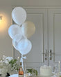 Helium balloons sets - White by Bamboo Green Florist, Penang