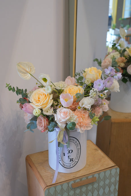Omakase Bloom Box (Light) by Bamboo Green Florist, Penang, photo 2