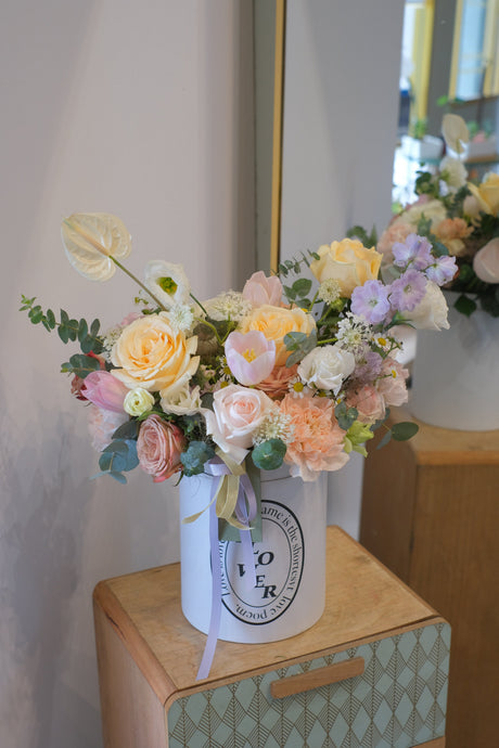 Omakase Bloom Box (Light) by Bamboo Green Florist, Penang, photo 3