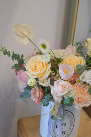 Omakase Bloom Box (Light) by Bamboo Green Florist, Penang, photo 4