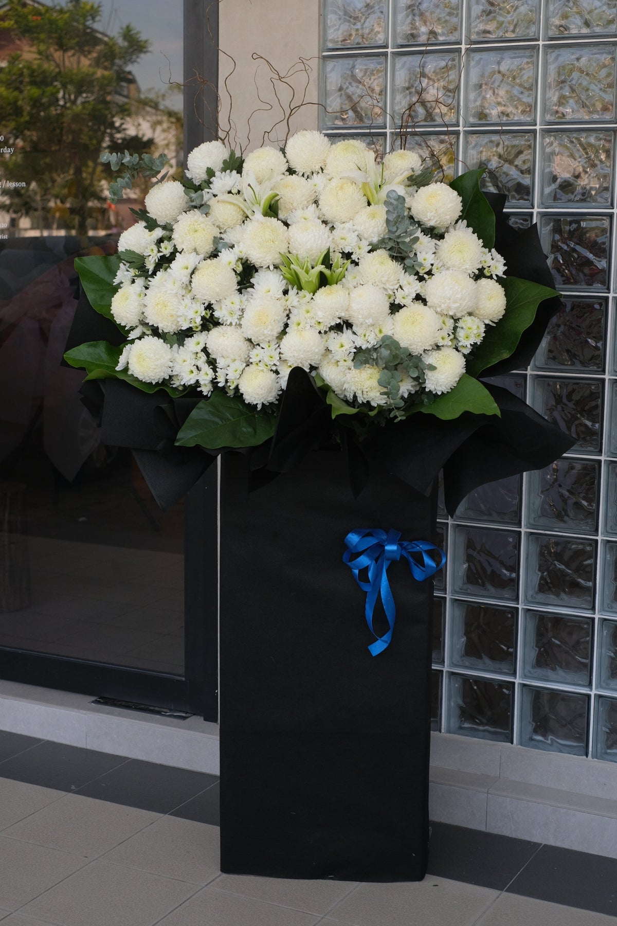 In loving memory Condolence Wreath by Bamboo Green Florist, Penang, photo 2