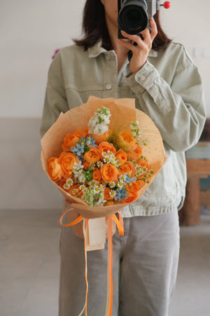 Juicy Holiday Rose Bouquet by Bamboo Green Florist, Penang