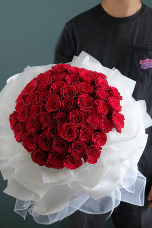 Luxe Lover Rose Bouquet by Bamboo Green Florist, Penang, photo 5