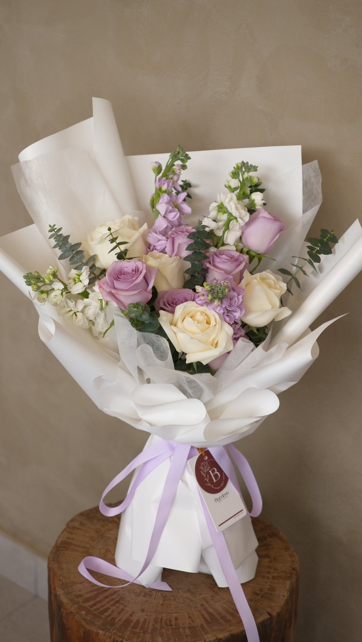 Malone Rose Bouquet by Bamboo Green Florist, Penang
