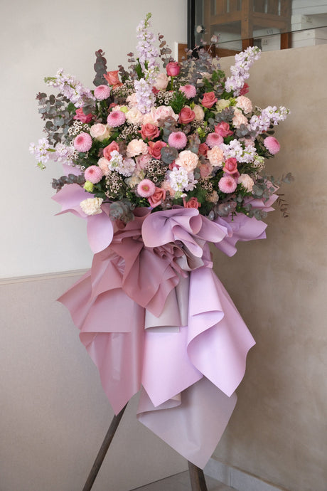 Marygold Blossoms Grand Opening Flowers by Bamboo Green Florist, Penang
