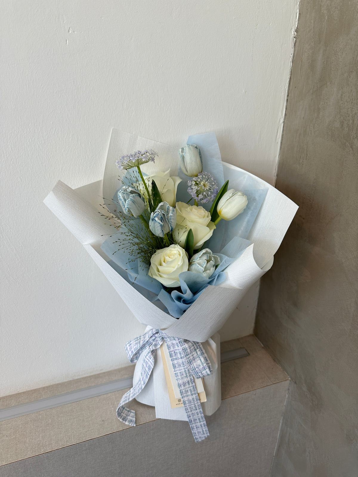 Maya Blue Bouquet by Bamboo Green Florist, Penang