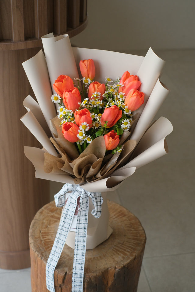 Mayfair Tulip Bouquet by Bamboo Green Florist, Penang