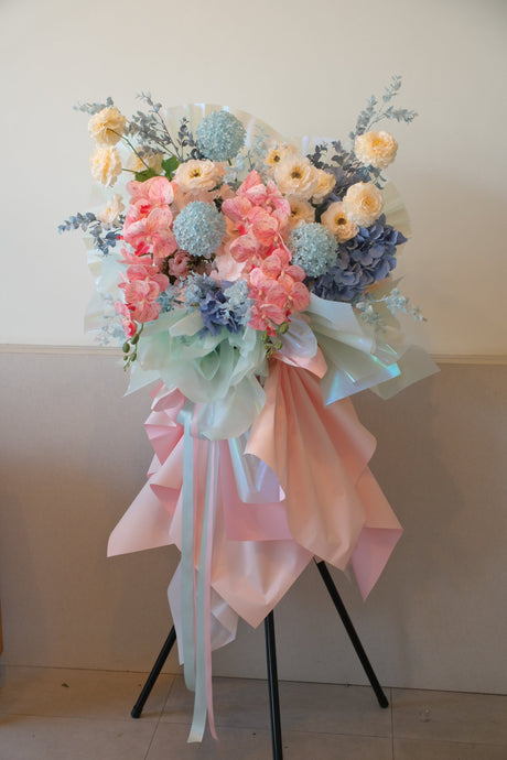 Minako Silk Flower Arrangement by Bamboo Green Florist, Penang