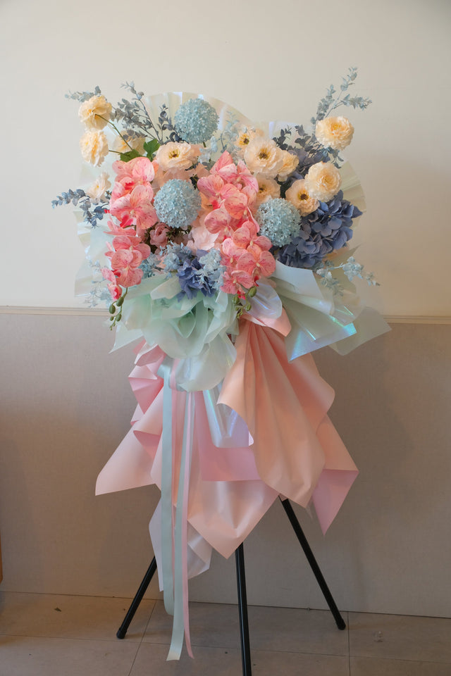 Minako Silk Flower Arrangement by Bamboo Green Florist, Penang