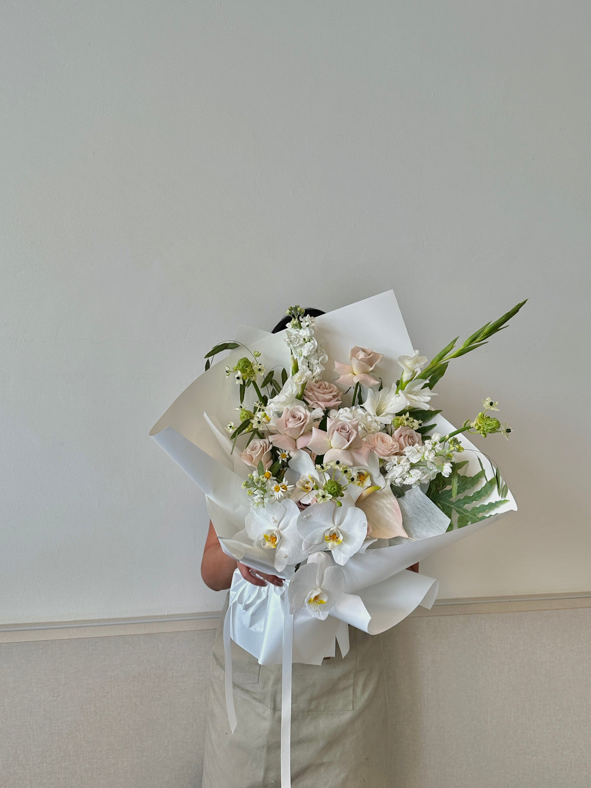 Omakase Bouquet (Modern Muse Neutrals) by Bamboo Green Florist, Penang, photo 3