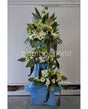 Moss Print Condolence Wreath by Bamboo Green Florist, Penang