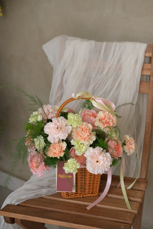 The Sweetest-Girl's Gift Flower Basket by Bamboo Green Florist, Penang, photo 2