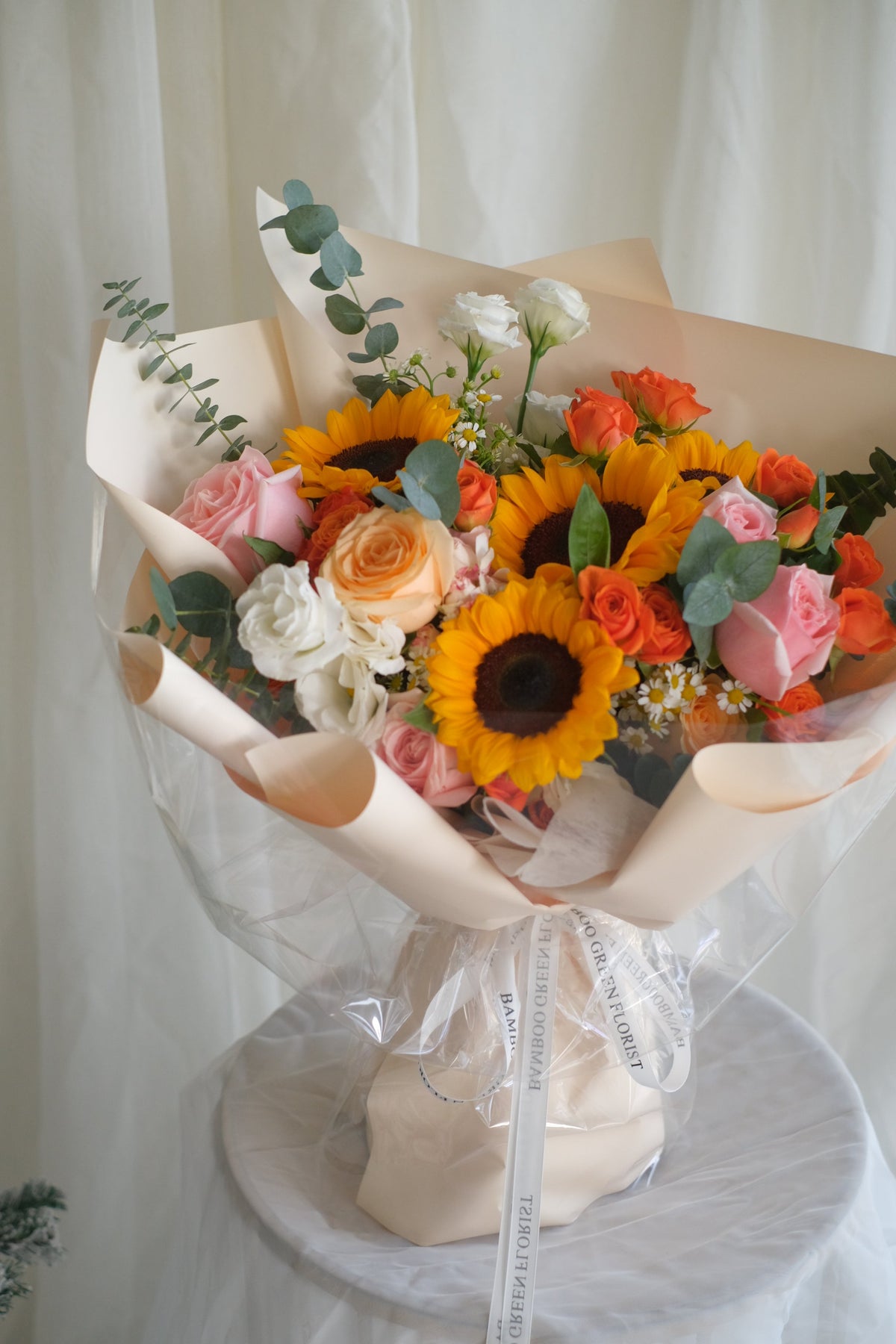 Next Chapter Blooms Sunflower Bouquet by Bamboo Green Florist, Penang