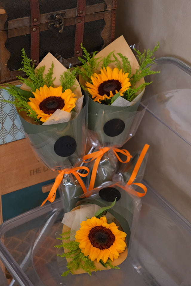 Next Step Sunflower Bouquet by Bamboo Green Florist, Penang