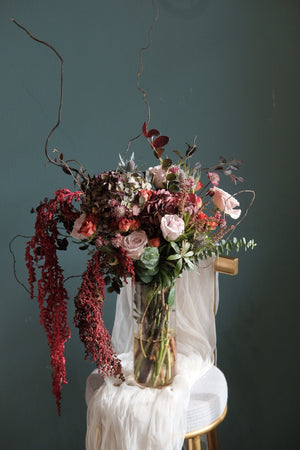 Omakase Vase (Autumnal) by Bamboo Green Florist, Penang, photo 5