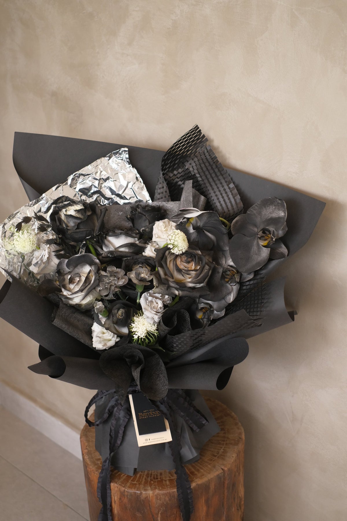 Omakase Bouquet - Gothic Black by Bamboo Green Florist, Penang