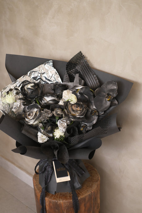 Omakase Bouquet - Gothic Black by Bamboo Green Florist, Penang