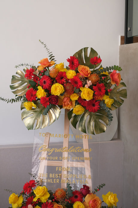 Marriot Grand Opening Flowers by Bamboo Green Florist, Penang, photo 2