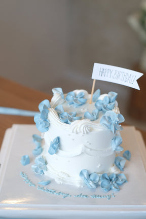 Pastel Posies Cake by Bamboo Green Florist, Penang