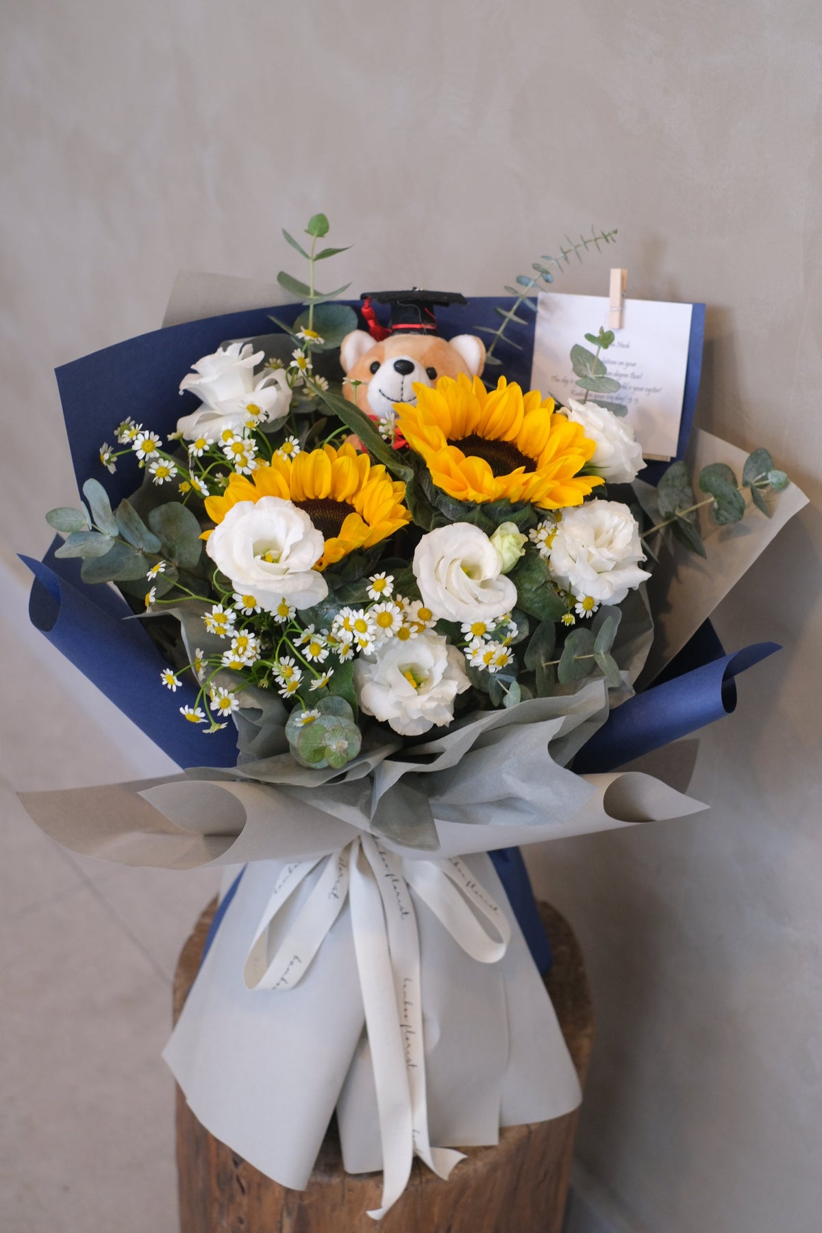 Pure Happiness Sunflower Bouquet by Bamboo Green Florist, Penang, photo 3