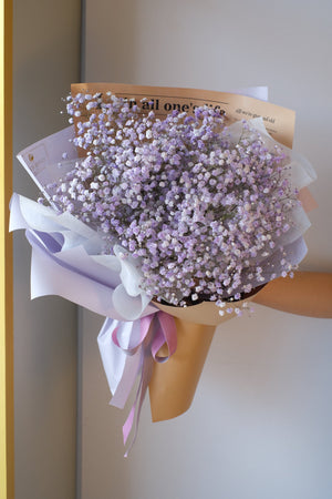 Baby Breath Baby's Breath Bouquet by Bamboo Green Florist, Penang, photo 3