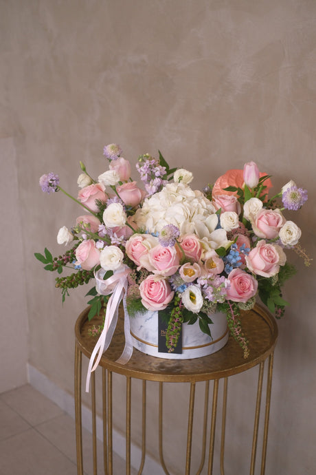 Razzle Dazzle Flower Box by Bamboo Green Florist, Penang