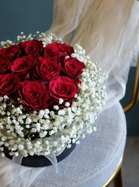 Rosie Flower Box by Bamboo Green Florist, Penang