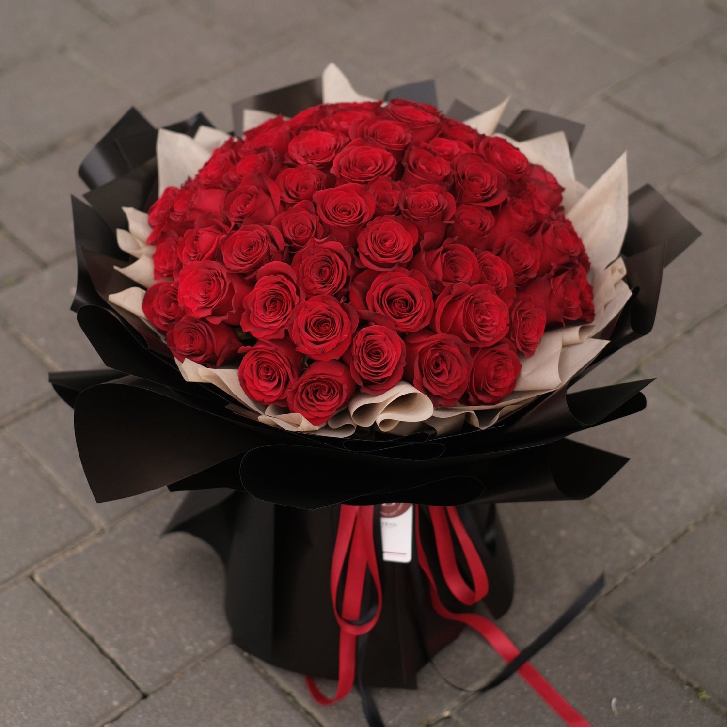 Sangria - Red Roses Bouquet by Bamboo Green Florist, Penang, photo 2