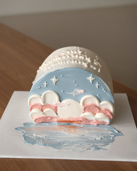 Sea of Stars Cake by Bamboo Green Florist, Penang
