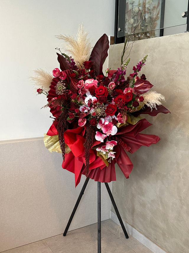 Success Triumph Grand Opening Flowers by Bamboo Green Florist, Penang