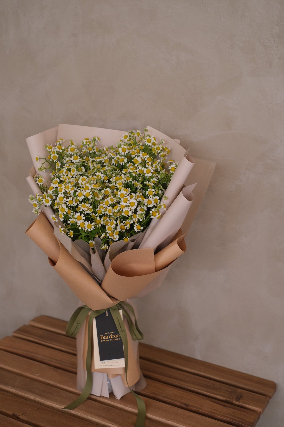 Summer Chamomile Bouquet by Bamboo Green Florist, Penang, photo 3