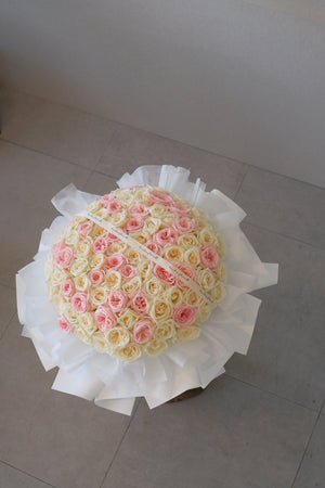 The Butterfly Scented Garden Rose Bouquet by Bamboo Green Florist, Penang, photo 3