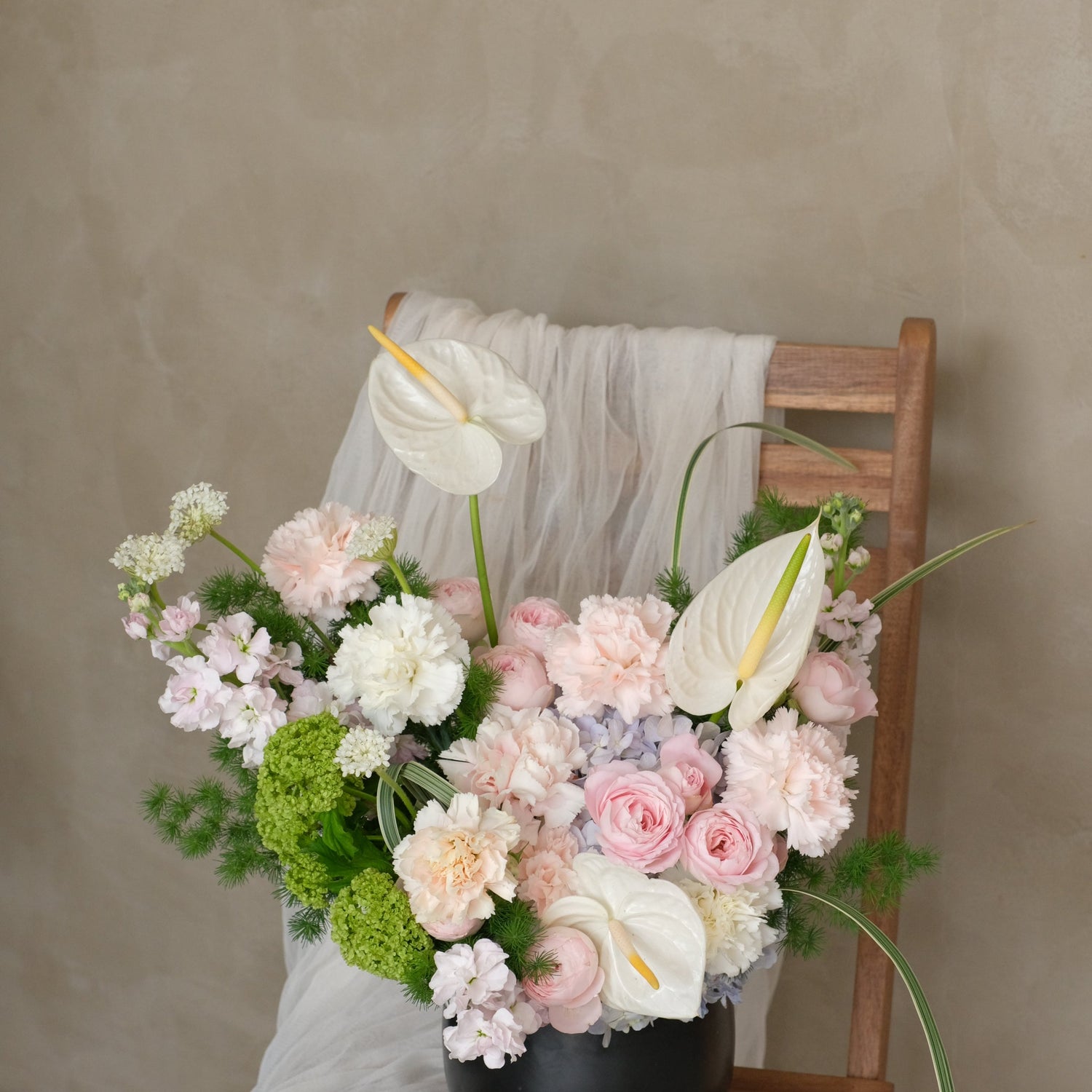 First Born Vase Arrangement by Bamboo Green Florist, Penang, photo 3