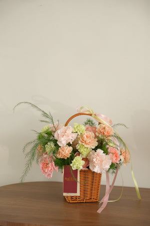 The Sweetest-Girl's Gift Flower Basket by Bamboo Green Florist, Penang, photo 3