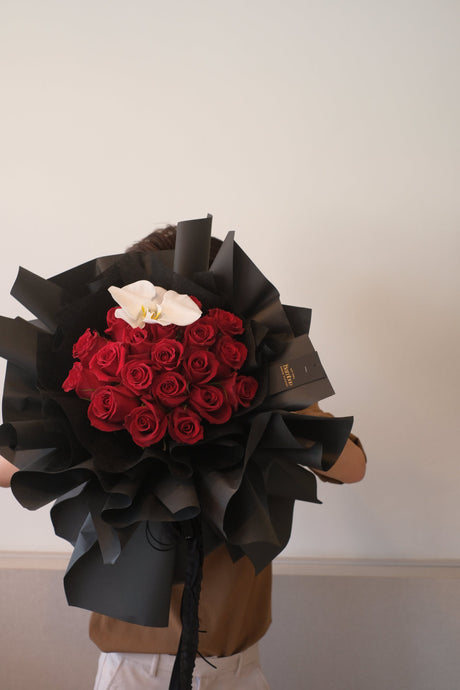 Tiff Rose Bouquet by Bamboo Green Florist, Penang