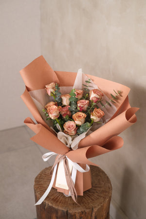 Truly Stunning Rose Bouquet by Bamboo Green Florist, Penang